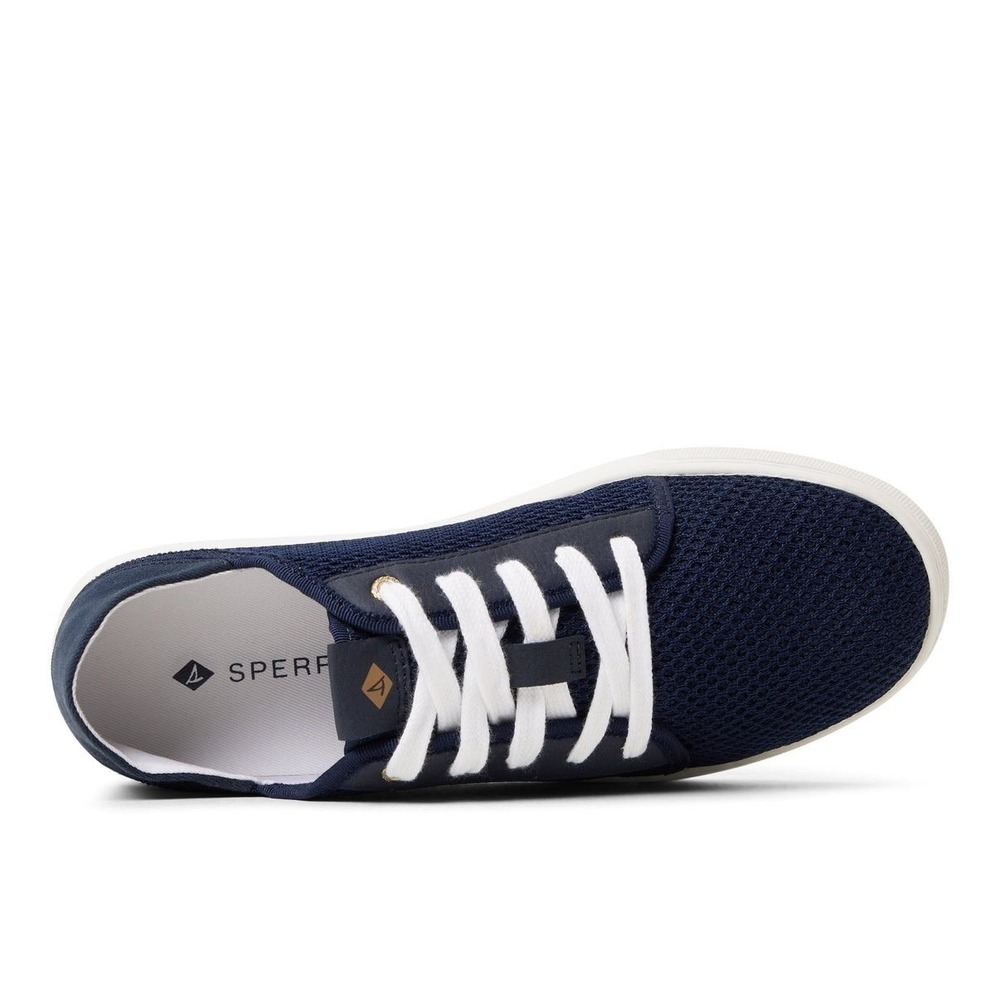 Sperry Crush Back Navy Mesh Crushback Sneakers Womens 10 104765 NEW - Picture 12 of 16